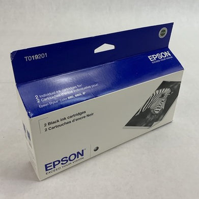 Epson T019201 Black Ink 2-Pack Exp. Jan 2012