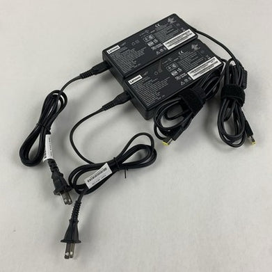 Lenovo ADL135NDC2A 135W AC Adapter 45N0485 Slim Square Tip Charger Lot of 2x