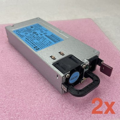 HP 460W Server Power Supply DPS-460EB A 499249-001 511777-001 Lot of 2
