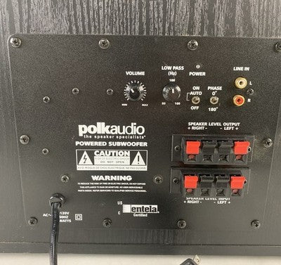 Polk Audio PSW202 Subwoofer - Parts or Repair