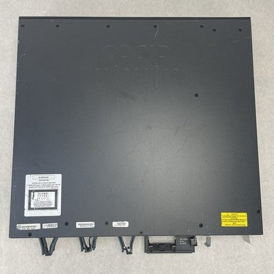 Cisco WS-C3650-48PS-S V04 Tested & Reset 1X PSU No Rack Ears