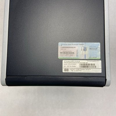 HP Compaq dc5800 MT Intel Pentium Dual-Core E5200 2.5GHz 2GB RAM No HDD No OS