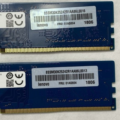 Lenovo ThinkCentre M910S SFF Intel Core i5-7500 3.4GHz 2x4GB RAM No HDD No OS