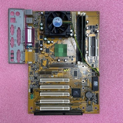 Via Tech VT82C694X M6VCG Motherboard Intel Pentium III 600MHz 128MB RAM w/Shield