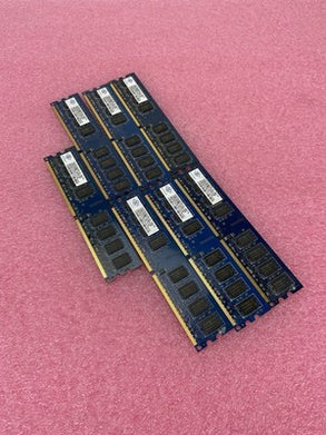 Nanya NT2GT64U8HD0BY-AD 2GB 2Rx8 PC2-6400U-666-13-E1.800 Lot of 7