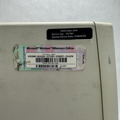 Dell Dimensin L700cx MT Intel Celeron w/SSE 700MHz 128MB RAM No HDD No OS