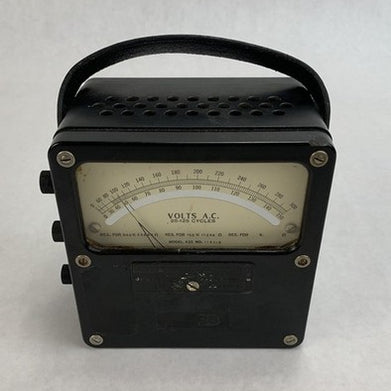 Weston Electric 433 113118 Volts A.C. Meter