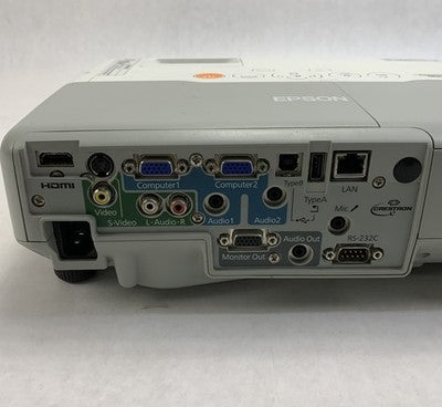 Epson PowerLite 905 H387A LCD Lamp Projector No Remote - 4639 Lamp Hours