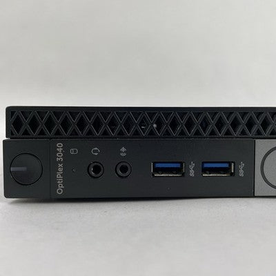 Dell Optiplex 3040 Micro i3-6100T 3.20 GHz 4 GB RAM W/AC No HDD/OS