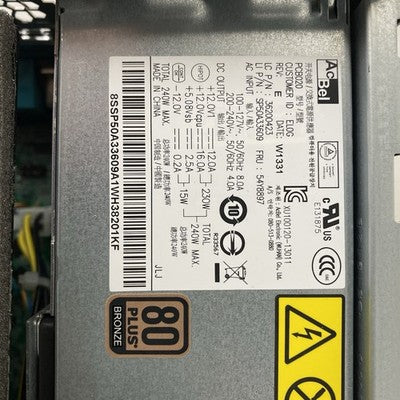 Lenovo ThinkCentre M83 SFF Intel Core i5-4570 3.2GHz 1x4GB RAM No HDD No OS