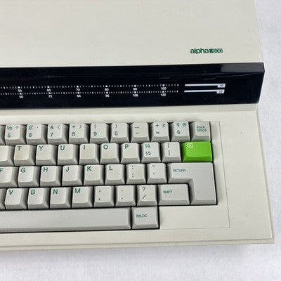 Royal Alpha 600P Electric Typewriter Tested Working No Ribbon