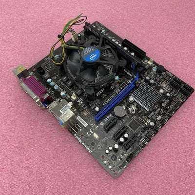 MSI H61M-P23 Motherboard Intel Core i3-2100 3.1GHz 4GB RAM with I/O Shield