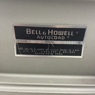 Bell & Howell Movie Projector 481A Super 8 & Stand 8mm  & Slow Motion