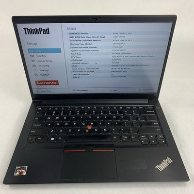 Lenovo ThinkPad E14 Gen 2 14" Ryzen 5 PRO 4650U 2.1 GHz 8 GB Ram No OS/HDD/AC