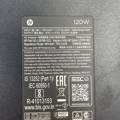 HP TPN-DA19 120W AC Adapter Charger 19.5V 6.15A  Lot of 4