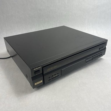 Technics SL-PD807 5 Disc Carousel CD Changer Tested For Parts