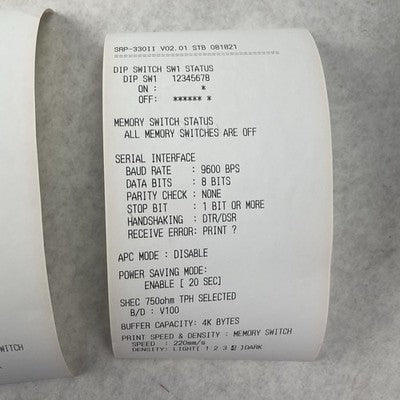 Bixolon SRP-330II Monochrome Thermal Printer Tested