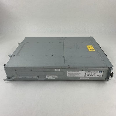 HP MSA2324I AJ800A StorageWorks 10x Caddies 2x Controller 1x PSU No HDDs