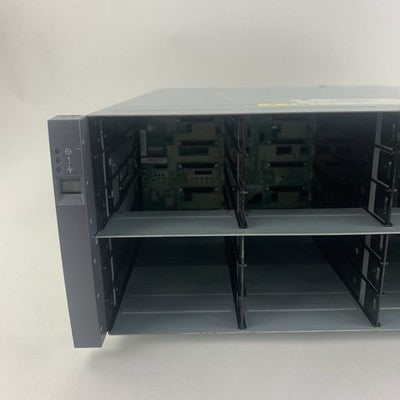 NetApp DS4246 NAJ‑0801 4U 24‑Bay Disk Shelf Chassis 2x IOM6 4x PSUs No HDDs