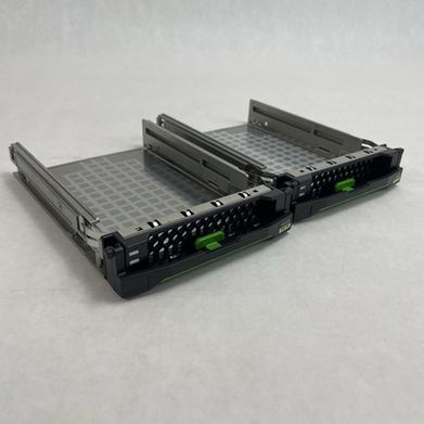 SAS SATA HDD Frame Caddy A3C40101969 Fibercat 146GB 3.5" Inch Lot of 2