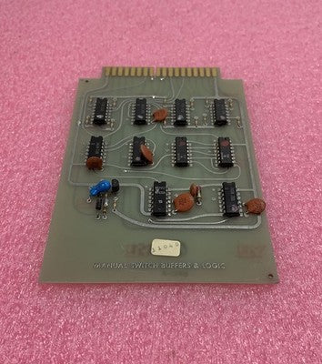 MSI Manual Switch Buffers & Logic 11048 Assy No 24866 DPC-P Card