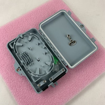 Bud Industries FBR-11606 Fiber-Optic Distribution Box 7"x4"