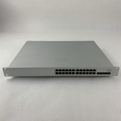 Cisco Meraki MS250-24P 24-Port Gigabit Switch Tested Reset Bad PoE Port
