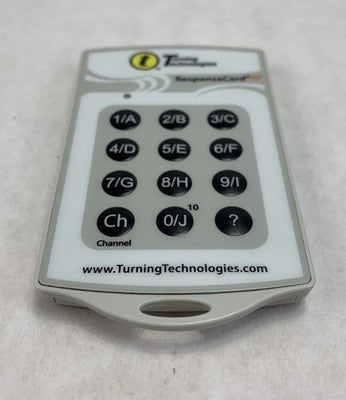 Turning Technologies RCRF-02 (Programmable) Response Card Clicker (Lot of 4)