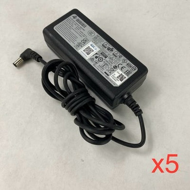 APD DA-65C19 19V 3.42A 64.9W AC Adapter (Lot of 5)