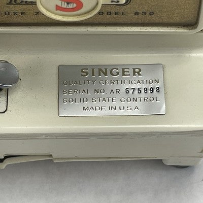 Singer Golden Touch & Sew 630 Sewing Machine Parts Or Repair