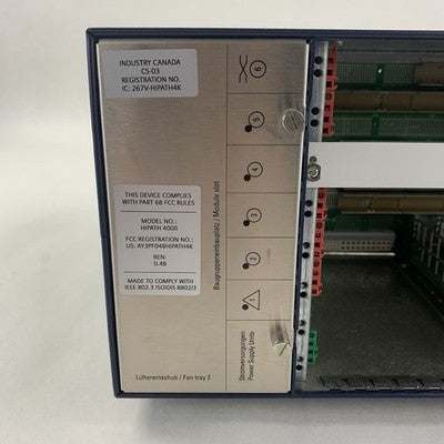 Siemens Hipath 4000 Communications Server Frame Chassis No Boards No PSUs