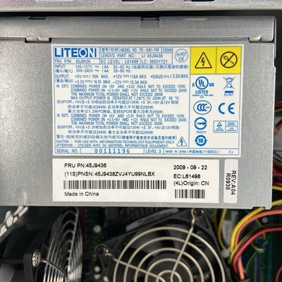 Lenovo ThinkCentre 6081-A86 MT Intel Core 2 Duo E6550 2.33GHz 2GB RAM No HDD No