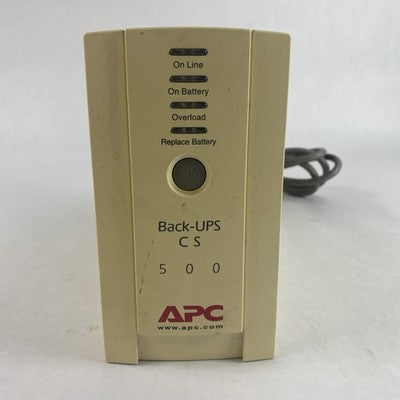 APC CS 500 Backups No Batteries Tested