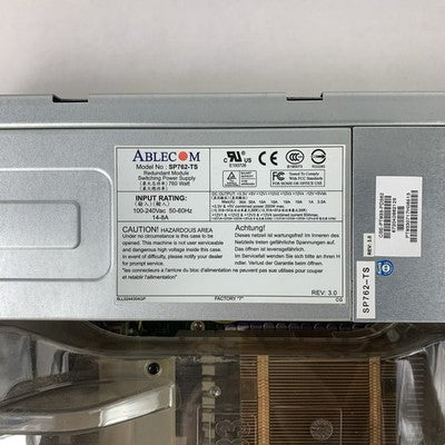 Data Domain DD510 S5000PSL Array 1x Intel Xeon 5110 1.6GHz 4GB RAM No OS/HDD