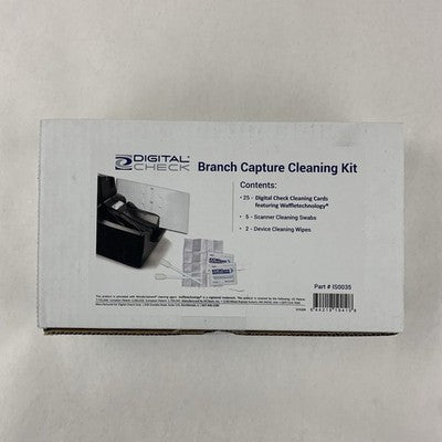 Digital Check Cleaning Kit IS0035 25x Waffletechnology Cards 5x Swabs 2x Wipes