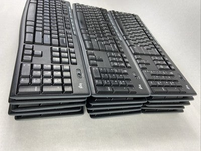 Lot of 15 Logitech K270 Wireless Keyboards  - Dongles Included -  Needs Pairing