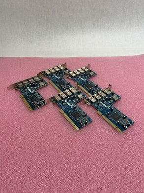 Lot of 5 Belkin F5U220-NN PCI 4x External USB 1x Internal USB
