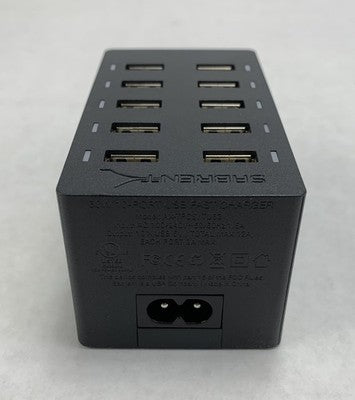 Sabrent AX-TPCS 60W 10-Port USB Fast Charger