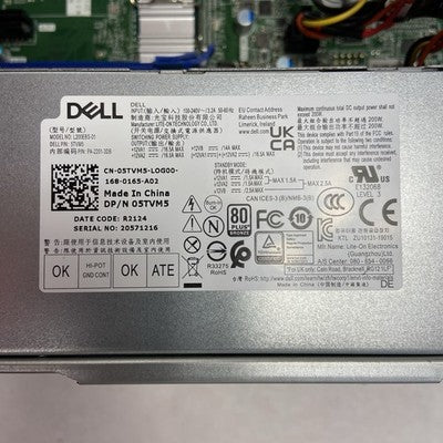 Dell Optiplex 5090 SFF Intel Core i5-10505 3.2GHz 8GB RAM No HDD No OS
