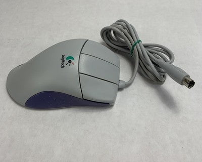 Logitech M-CV46 MouseMan PS/2-Wired 4-Button Trackball Mouse - Tested