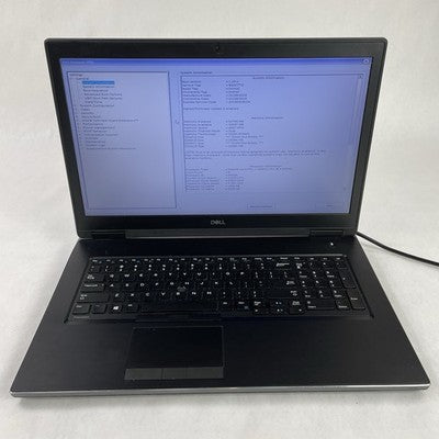 Dell Precision 7730 17.3" i7-8850H 2.6GHz 32GB RAM NVIDIA No SSD No OS Dent Edge