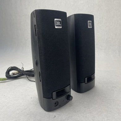 Genuine JBL (259139-001) Platinum Wired Computer Speakers Tested No Power Cord