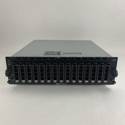 Dell PowerVault MD3000i AMP01 Storage Array 15x Cad 2x PSUs No HDDs/Controllers