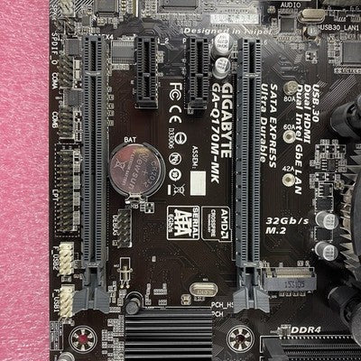 Gigabyte GA-Q170M-MK MB Intel Core i5-6600 3.3GHz 2x4GB RAM with I/O Shield