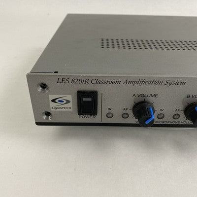 Lightspeed LES 820iR  Classroom Amplification System Untested Lot of 2