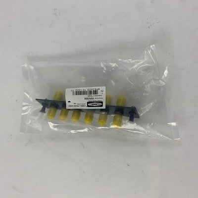 Hubbel FSPSTSS6 6-Pack Panel, 6 ST Adapters - New