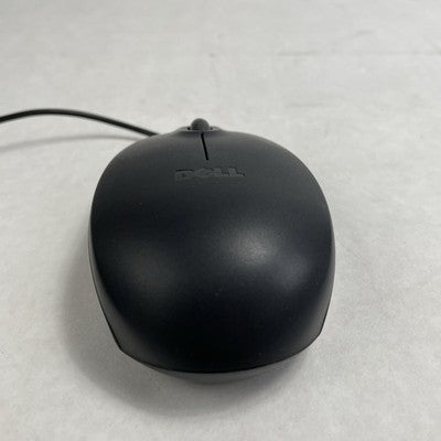 Dell USB Wired Scroll Wheel Optical Black Mouse MS111-P Lot of 5