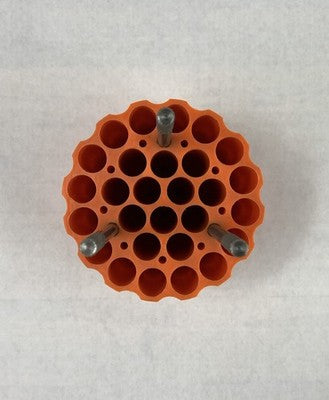 Unbranded Centrifuge Orange Bucket Insert (Lot of 2)