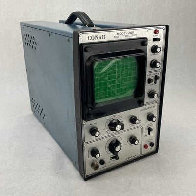 CONAR / Crie Model 255 Solid State Oscilloscope For Parts Or Repair