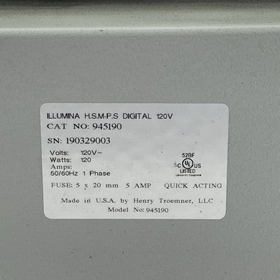 Illumina 945190 Heavy Duty High Speed Microplate Shaker